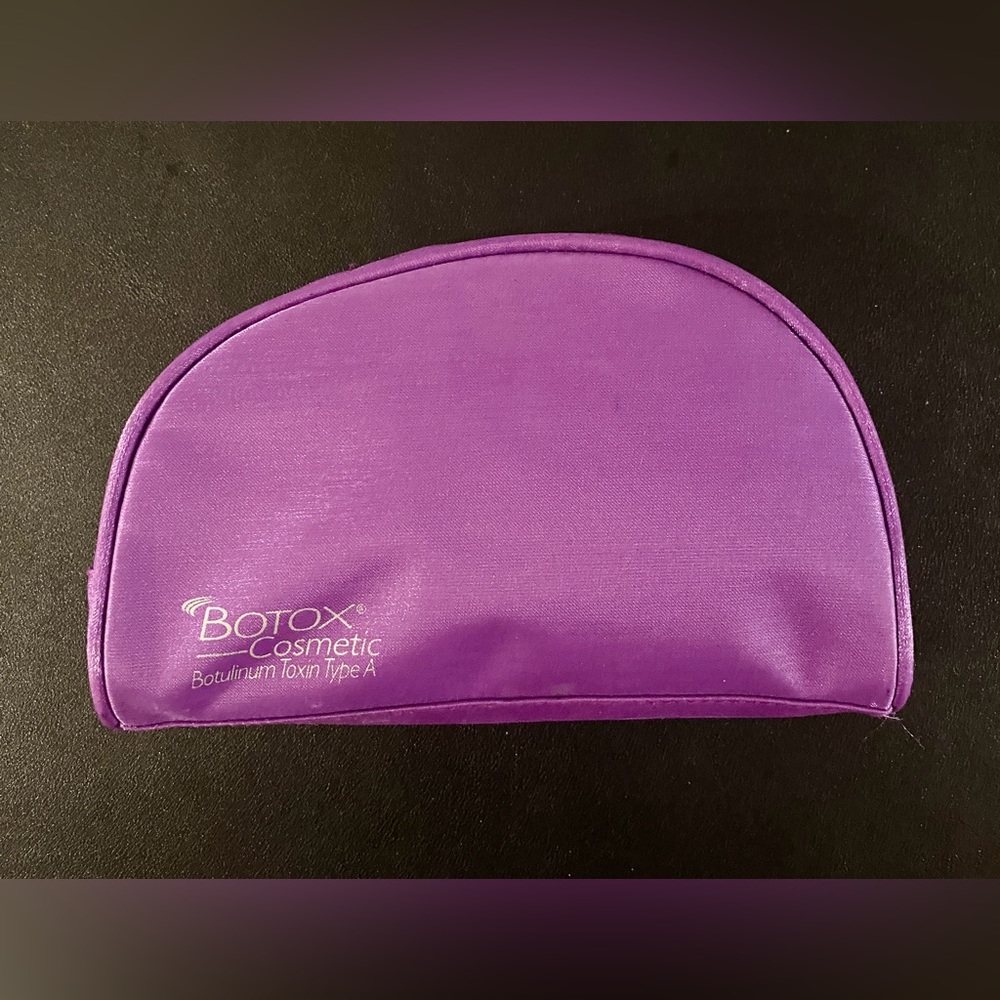 Unique Purple Botox Cosmetic Botulinum Toxin Type A Bag – Toiletry or Cosmetic T